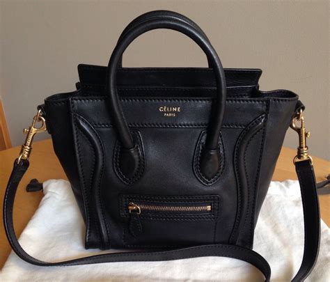 celine luggage nano fake|celine nano luggage shoulder bag.